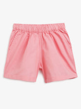 Load image into Gallery viewer, Campana Girls Nelly 100% Cotton Pull-on Shorts - Pink