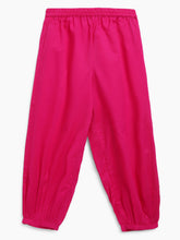Load image into Gallery viewer, Campana Girls Ragini Kurta with Afghani Pants & Dupatta - Purple & Magenta