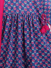 Load image into Gallery viewer, Campana Girls Ragini Kurta with Afghani Pants & Dupatta - Purple & Magenta