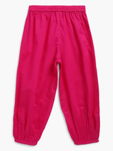 Load image into Gallery viewer, Campana Girls Ragini Kurta with Afghani Pants & Dupatta - Purple & Magenta