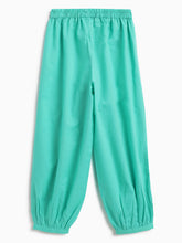 Load image into Gallery viewer, Campana Girls Ragini Kurta with Afghani Pants & Dupatta - Purple & Sea Green