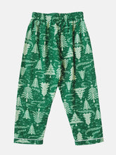 Load image into Gallery viewer, Campana Kids Brushed Cotton Full Sleeves Printed Nightsuit - Green