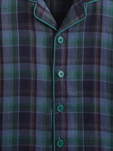Load image into Gallery viewer, Campana Kids Full Sleeves Nightsuit - Plaid Checks - Navy, Blue & Green