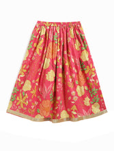 Load image into Gallery viewer, Campana Girls Heera Lehenga Set - Floral Print - Pink