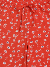 Load image into Gallery viewer, Campana Girls Ella Jogger Pants - Happy Floral Print - Red
