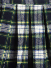 Load image into Gallery viewer, Campana Girls Fiona Pleated Skirt - Checks - Navy, White & Green