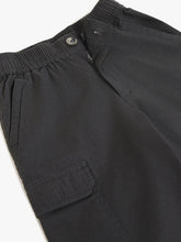 Load image into Gallery viewer, Campana Boys Travis Cotton-Lycra Cargo Joggers - Dark Grey