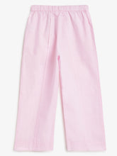 Load image into Gallery viewer, Campana Girls Brooklyn Solid Trousers - Soft Pink