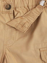 Load image into Gallery viewer, Campana Boys Yohan 100% Cotton Cargo Shorts - Beige