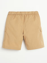 Load image into Gallery viewer, Campana Boys Yohan 100% Cotton Cargo Shorts - Beige