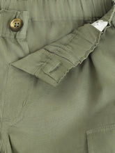 Load image into Gallery viewer, Campana Boys Yohan 100% Cotton Cargo Shorts - Sage Green