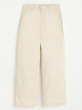 Load image into Gallery viewer, Campana Girls Celine Solid Trousers - Off White
