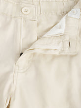 Load image into Gallery viewer, Campana Girls Celine Solid Trousers - Off White