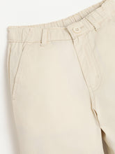 Load image into Gallery viewer, Campana Girls Celine Solid Trousers - Off White