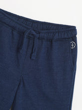 Load image into Gallery viewer, Campana Boys Larry Pack of Two Cotton Terry Shorts - Denim Melange & Grey Melange
