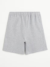 Load image into Gallery viewer, Campana Boys Larry Pack of Two Cotton Terry Shorts - Denim Melange & Grey Melange