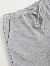 Load image into Gallery viewer, Campana Boys Larry Pack of Two Cotton Terry Shorts - Denim Melange & Grey Melange