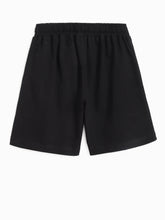 Load image into Gallery viewer, Campana Boys Daniel Half Sleeves T-Shirt with Shorts Clothing Set - Basketball Print - Purplish Blue & Black