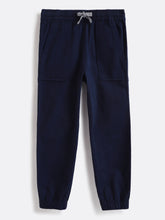 Load image into Gallery viewer, Campana Boys Andre Cotton Elastane Jogger Pants - Navy Blue