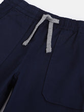Load image into Gallery viewer, Campana Boys Andre Cotton Elastane Jogger Pants - Navy Blue