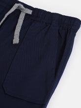 Load image into Gallery viewer, Campana Boys Andre Cotton Elastane Jogger Pants - Navy Blue