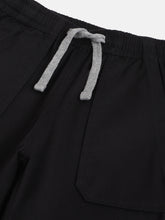 Load image into Gallery viewer, Campana Boys Andre Cotton Elastane Jogger Pants - Black