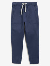 Load image into Gallery viewer, Campana Boys Andre Cotton Elastane Jogger Pants - Blue