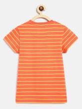 Load image into Gallery viewer, Campana Girls Katie Skirt with Top Clothing Set - Peach & Turquoise