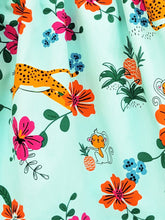 Load image into Gallery viewer, Campana Girls Katie Skirt with Top Clothing Set - Peach & Turquoise