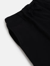 Load image into Gallery viewer, Campana Boys 100% Cotton Jersey Shorts with Placement Print - Black