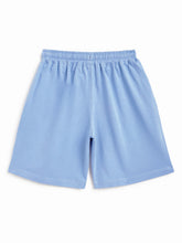 Load image into Gallery viewer, Campana Boys 100% Cotton Knit Pack of Two Boys Shorts With Placement Print - Blue & Lime Green