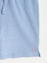 Load image into Gallery viewer, Campana Girls Simone Pack of Two Solid Cotton Terry Shorts - Pink & Blue