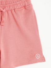 Load image into Gallery viewer, Campana Girls Simone Pack of Two Solid Cotton Terry Shorts - Pink & Blue