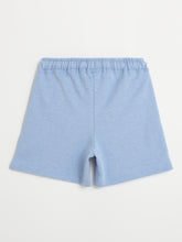Load image into Gallery viewer, Campana Girls Simone Pack of Two Solid Cotton Terry Shorts - Pink & Blue