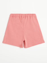 Load image into Gallery viewer, Campana Girls Simone Pack of Two Solid Cotton Terry Shorts - Pink & Blue
