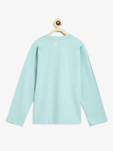Load image into Gallery viewer, Campana Boys Daniel Full Sleeves T-shirt - Outdoors Print - Ocean Blue
