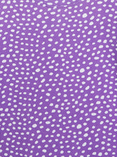 Load image into Gallery viewer, Campana Girls Lily Long Sleeves T-Shirt - Wild Dots Print - Purple
