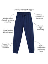 Load image into Gallery viewer, Campana Girls Iris Joggers - Denim Melange