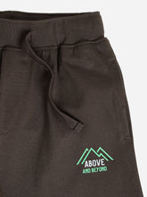 Load image into Gallery viewer, Campana Boys Blake 100% Cotton-Jersey Placement Print Joggers - Smoky Grey