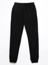 Load image into Gallery viewer, Campana Boys 100% Cotton Jersey Printed Joggers - Black