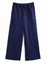 Load image into Gallery viewer, Campana Girls Venus Wide Track Pants - Denim Melange