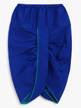 Load image into Gallery viewer, Campana Boys Bansi Dhoti Kurta Set - Flower Bud Print - Teal and Ink Blue