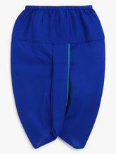 Load image into Gallery viewer, Campana Boys Bansi Dhoti Kurta Set - Flower Bud Print - Teal and Ink Blue