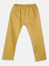 Load image into Gallery viewer, Campana Boys Nishant Kurta Set with Jacket - Jacquard Print - Maroon and Gold