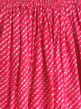 Load image into Gallery viewer, Campana Girls Koel Lehenga Set - Floral Block Print - Turquoise and Magenta