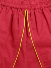 Load image into Gallery viewer, Campana Girls Asmi Dhoti Set - Small Flower Motif - Yellow & Magenta