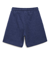 Load image into Gallery viewer, Campana Boys Regular Fit Knit Shorts - Denim Melange (CK502C2)