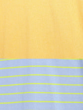 Load image into Gallery viewer, Campana Boys Jordan Pack of 2 Round Neck T-Shirts - Powder Blue Stripe + Lemon Yellow Mel