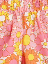 Load image into Gallery viewer, Campana Girls Luna Shorts with Top Clothing Set - Yellow & Pink