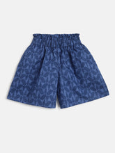 Load image into Gallery viewer, Campana Girls Luna Shorts with Top Clothing Set - Navy Blue & Mint